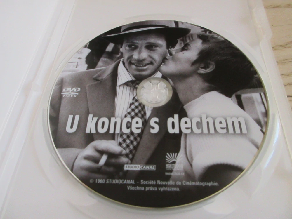 U KONCE S DECHEM, J.P.BELMONDO, GB OBAL, ČESKÉ DVD FILM