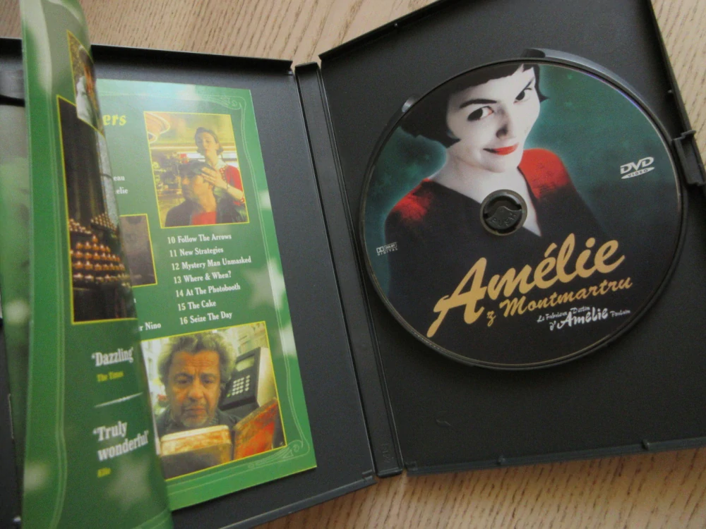 AMÉLIE Z MONTMARTRU, GB OBAL, ČESKÉ DVD FILM