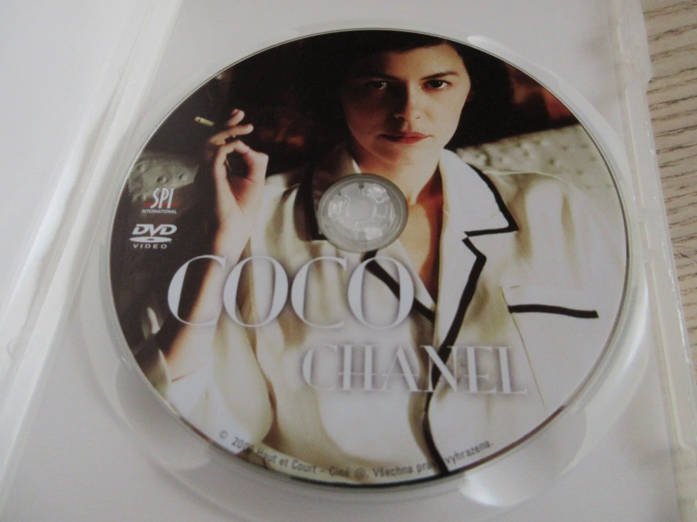 COCO CHANEL, A.TAUTOU, GB OBAL, ČESKÉ DVD FILM