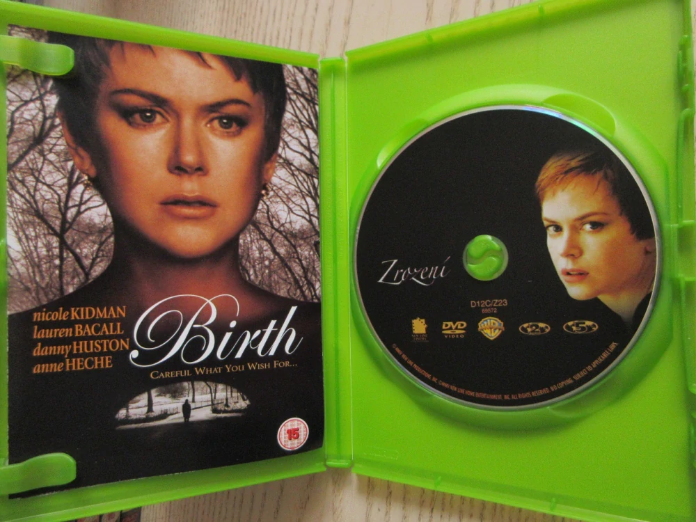 ZROZENÍ, N.KIDMAN, GB OBAL, ČESKÉ DVD FILM