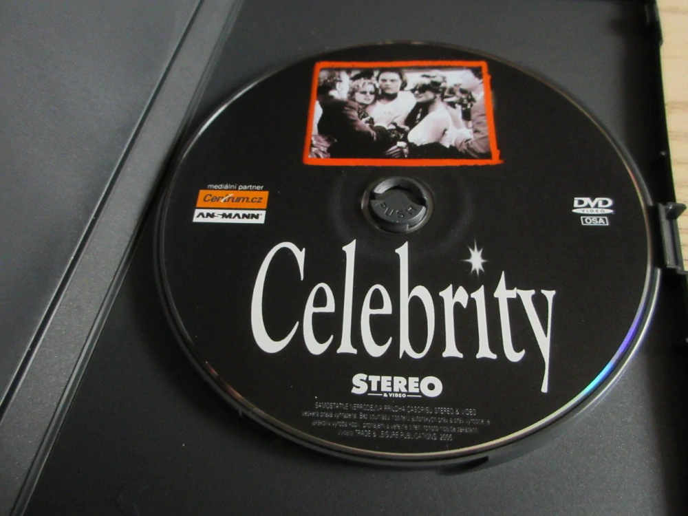 CELEBRITY, L.DICAPRIO, C.THERON, GB OBAL, ČESKÉ DVD FILM