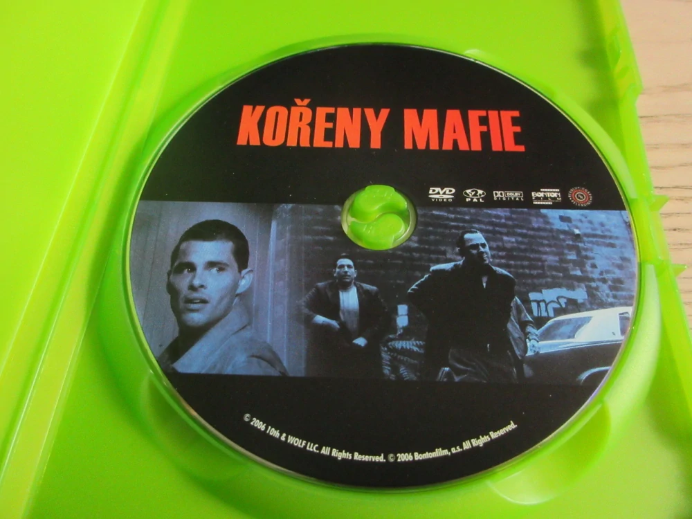 KOŘENY MAFIE G.RIBISI, D.HOOPER, GB OBAL, ČESKÉ DVD FILM