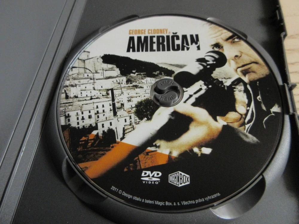 AMERIČAN, G.CLOONEY, GB OBAL, ČESKÉ DVD FILM
