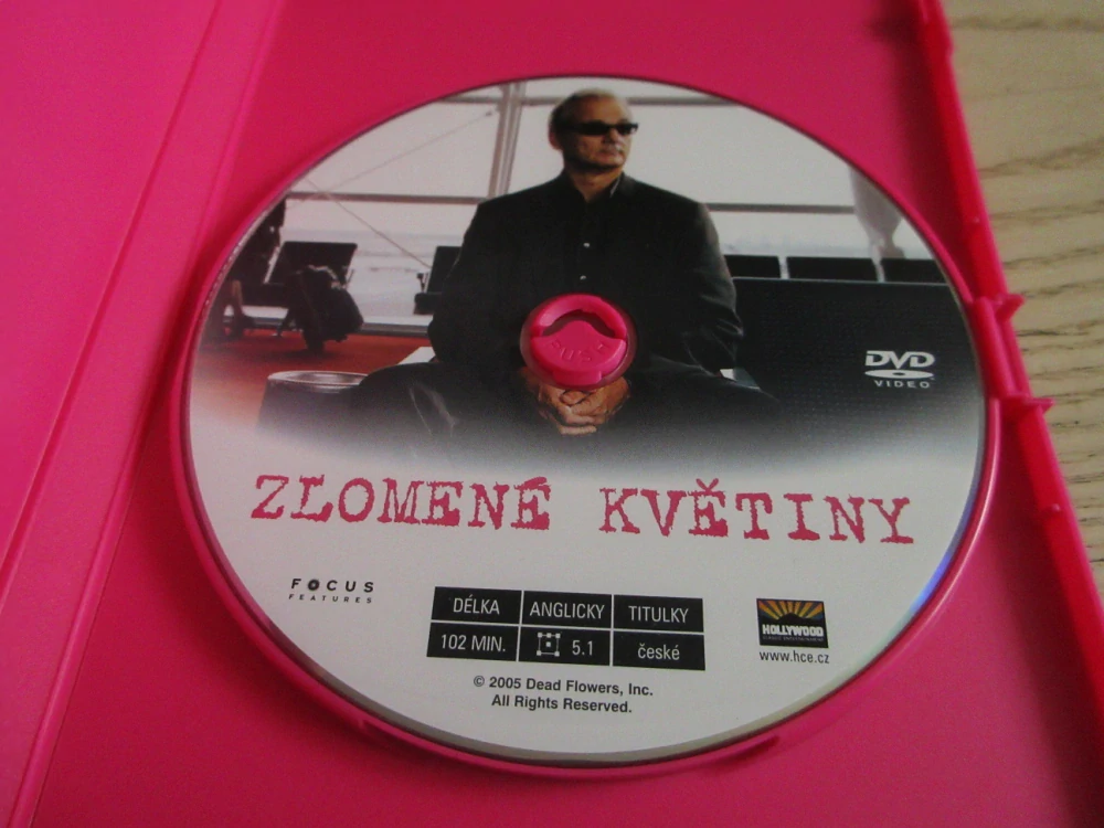 AZLOMENÉ KVĚTINY, B.MURRAY, S.STONE, GB OBAL, ČESKÉ TIT. DVD FILM