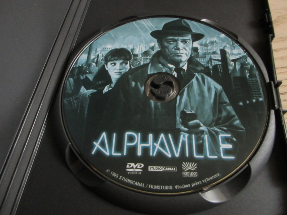 ALPHAVILLE, GODARD, GB OBAL, ČESKÉ TIT. DVD FILM