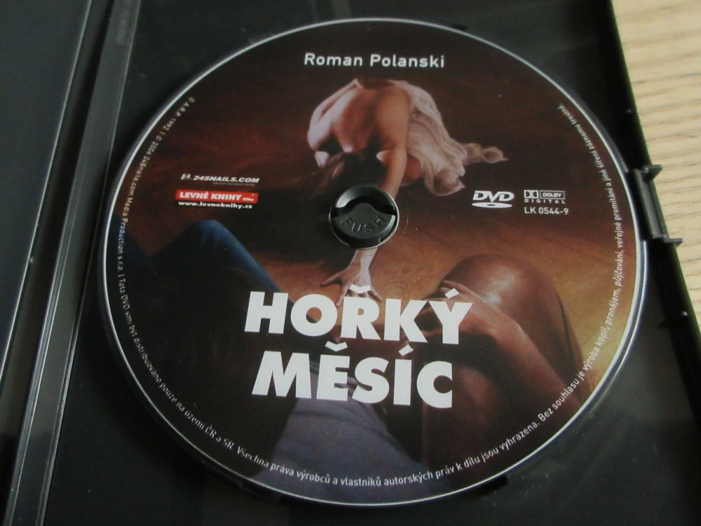 HOŘKÝ MĚSÍC, P.COYOTE, GB OBAL, ČESKÉ TIT. DVD FILM