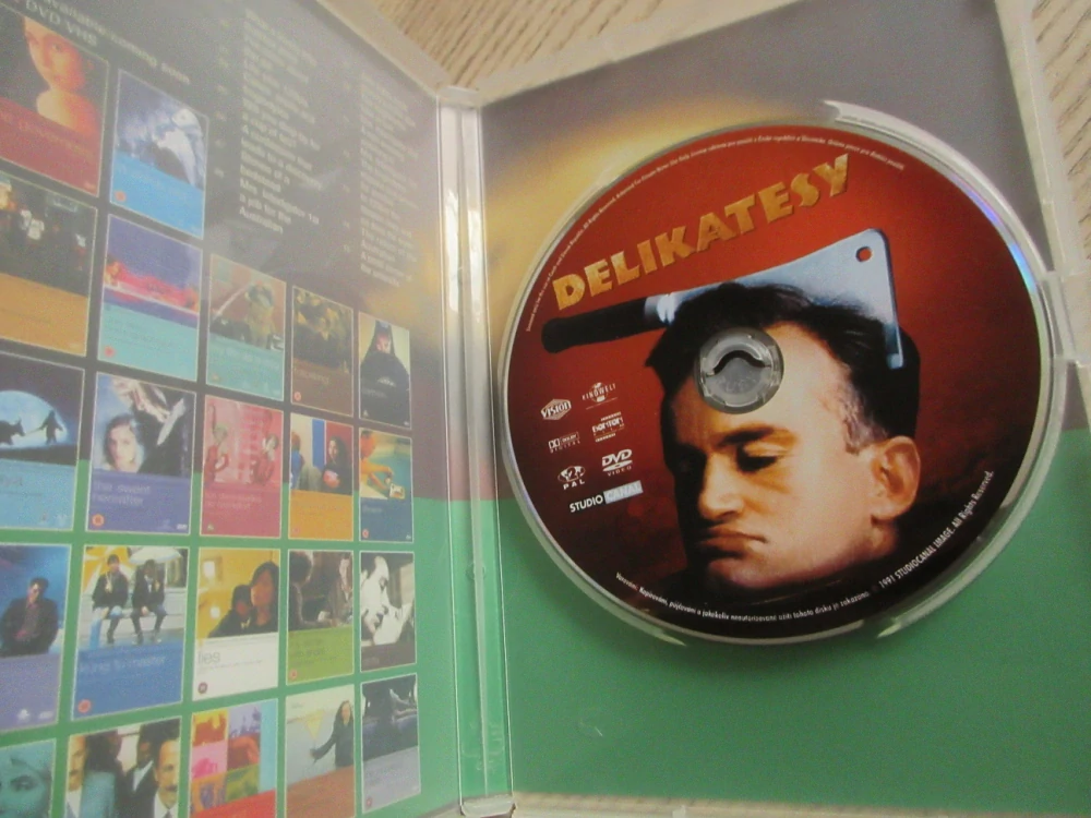 DELIKATESY, GB OBAL, ČESKÉ TIT. DVD FILM