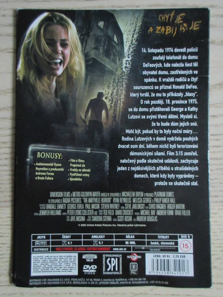 VE 3:15 ZEMŘEŠ, DVD FILM