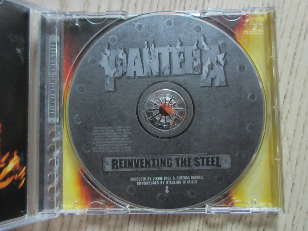 REIVENTING THE STEEL, PANTERA, CD HUDBA