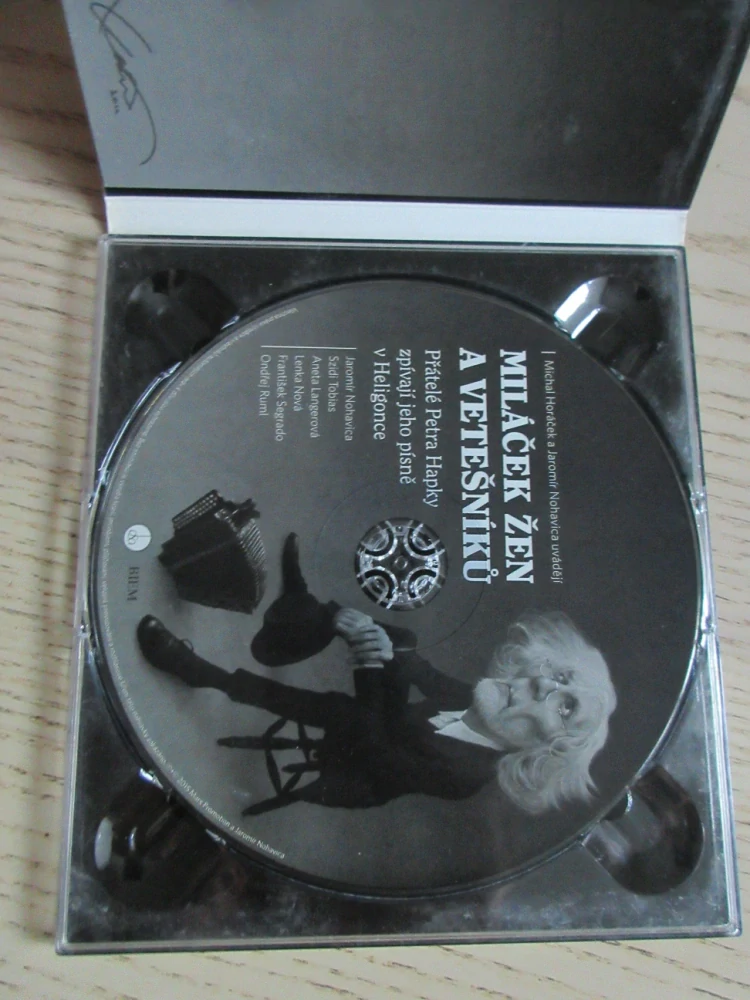 MILÁČEK ŽEN A VETEŠNÍKŮ, HAPKA, HORÁČEK, NOHAVICA, CD HUDBA