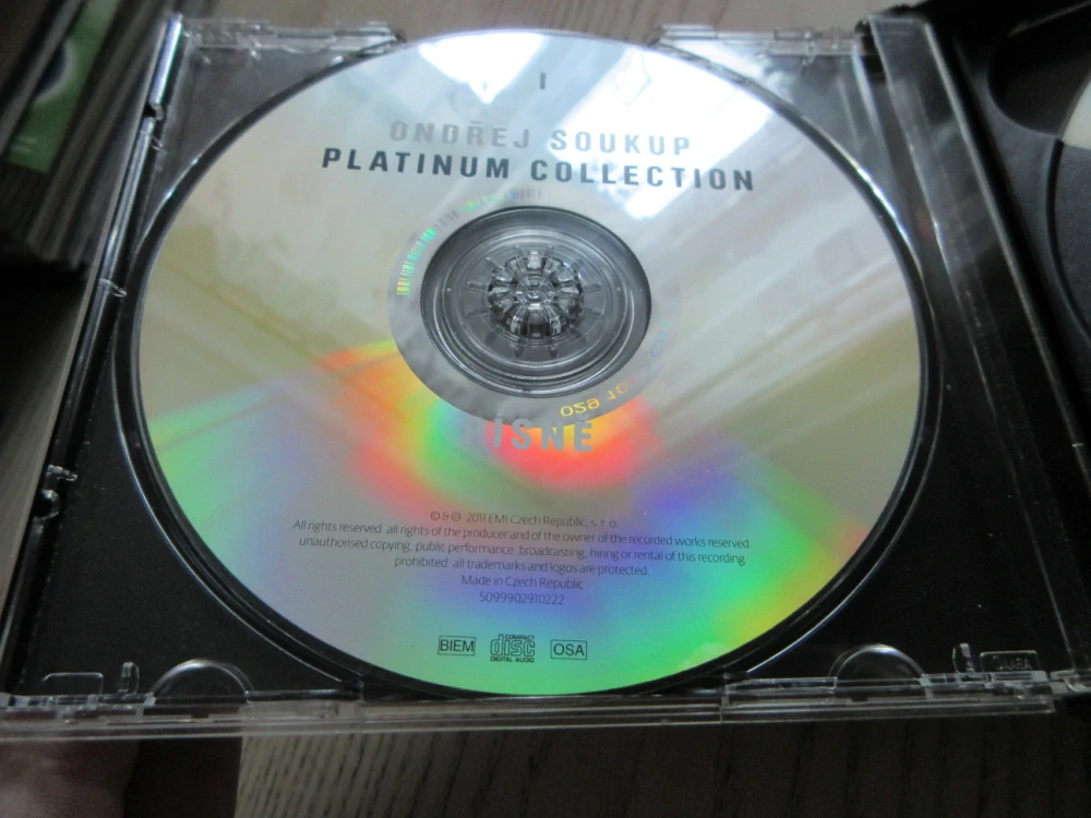 ONDŘEJ SOUKUP, PLATINUM COLLECTION, 3X CD HUDBA