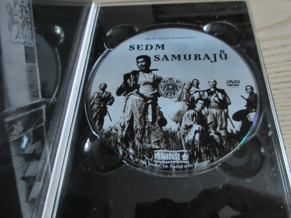 SEDM SAMURAJŮ, KUROSAWA, DVD FILM