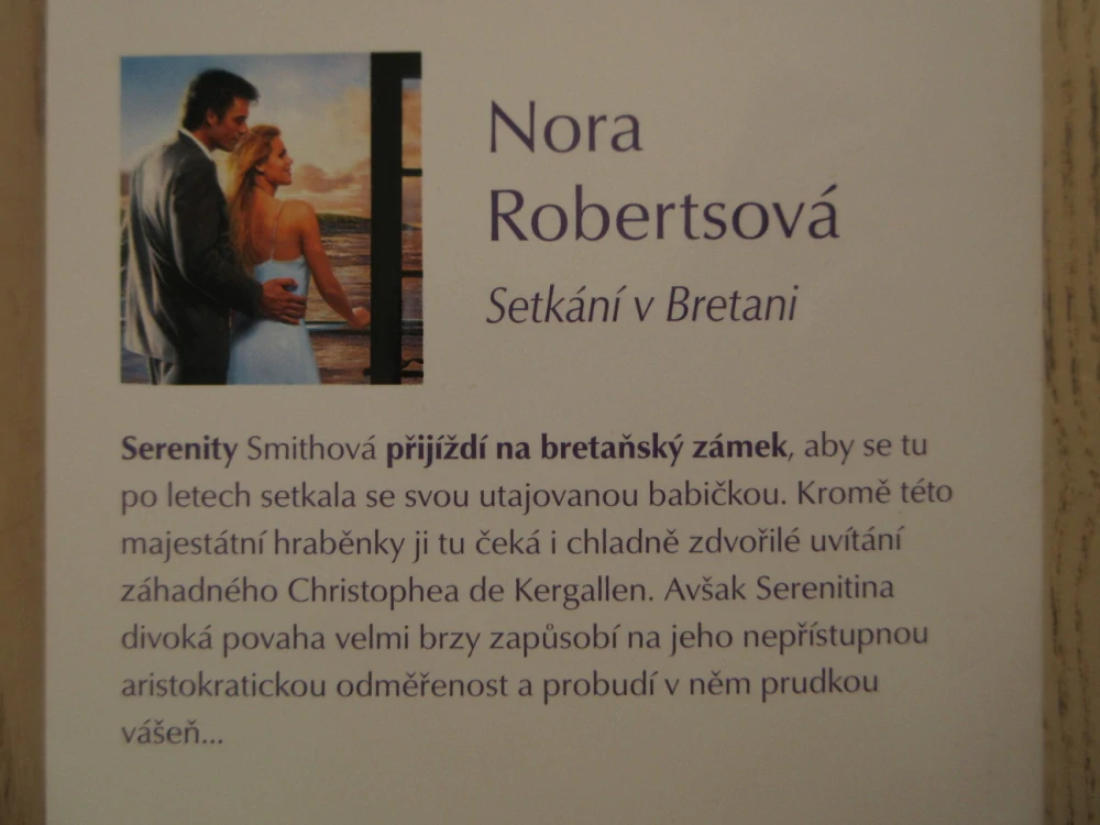 SETKÁNÍ V BRETANI, NORA ROBERTSOVÁ, **an