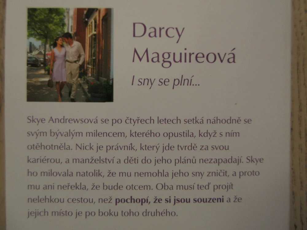 I SNY SE PLNÍ..., DARCY MAGUIREOVÁ, **an