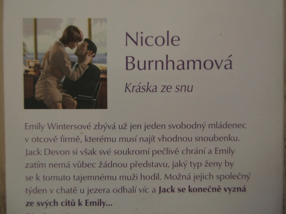 KRÁSKA ZE SNU, NICOLE BURNHAMOVÁ, **an
