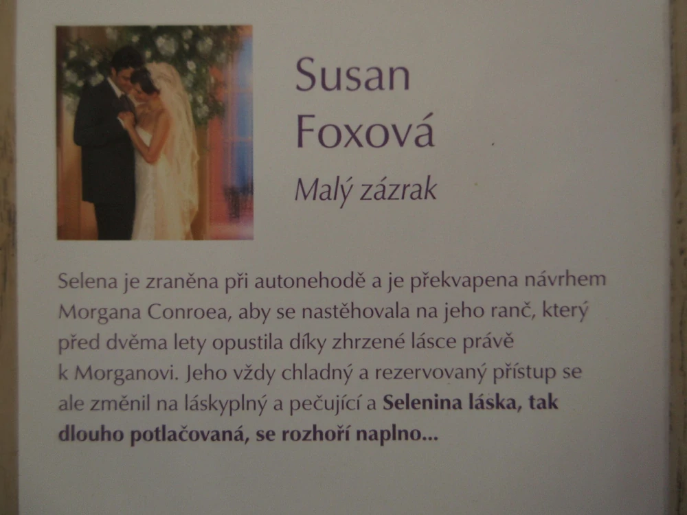 MALÝ ZÁZRAK, SUSAN FOXOVÁ, **an