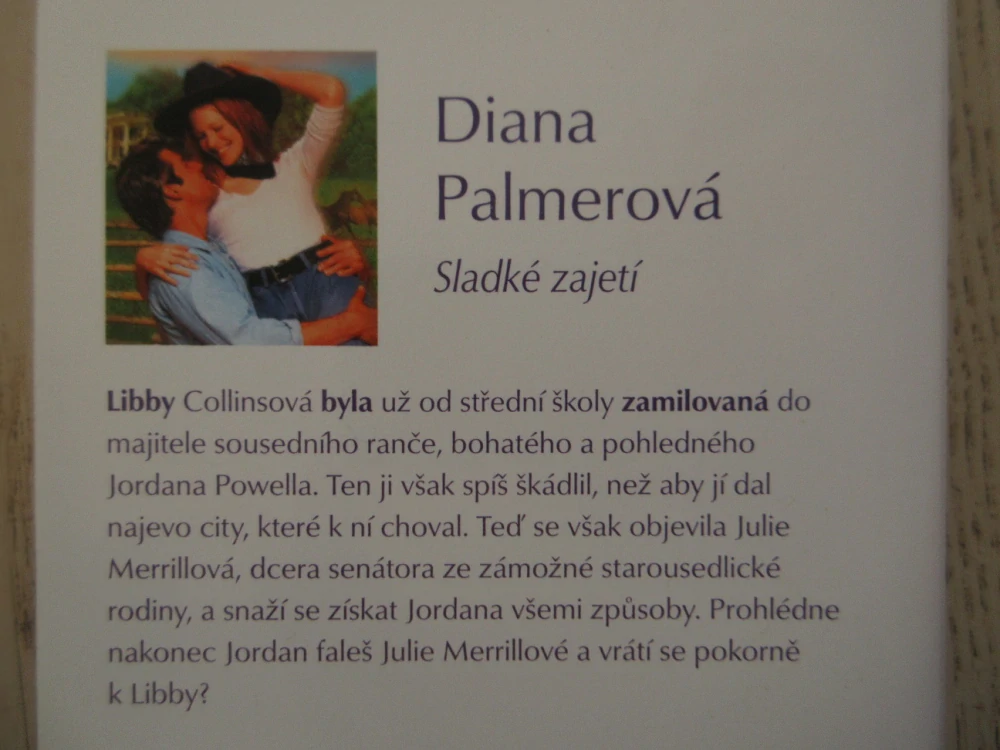 SLADKÉ ZAJETÍ, DIANA PALMEROVÁ, **an