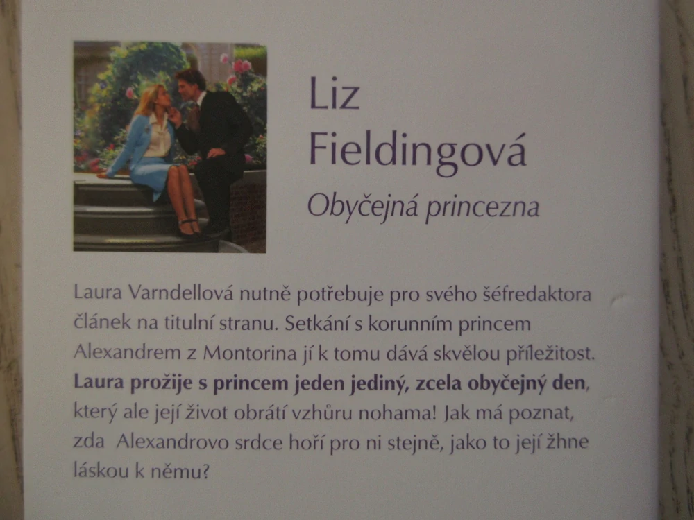 OBYČEJNÁ PRINCEZNA, LIZ FIELDINGOVÁ, **an