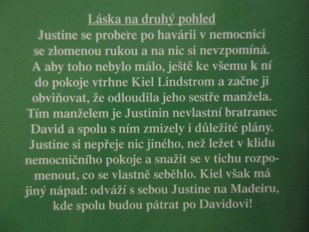 LÁSKA NA DRUHÝ POHLED, EMMA RICHMONDOVÁ, **an