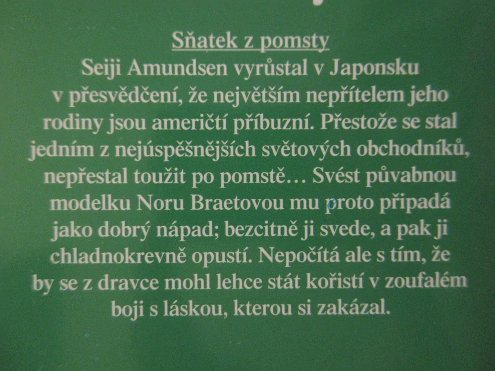 SŇATEK Z POMSTY, SUZANNE CAREYOVÁ, **an