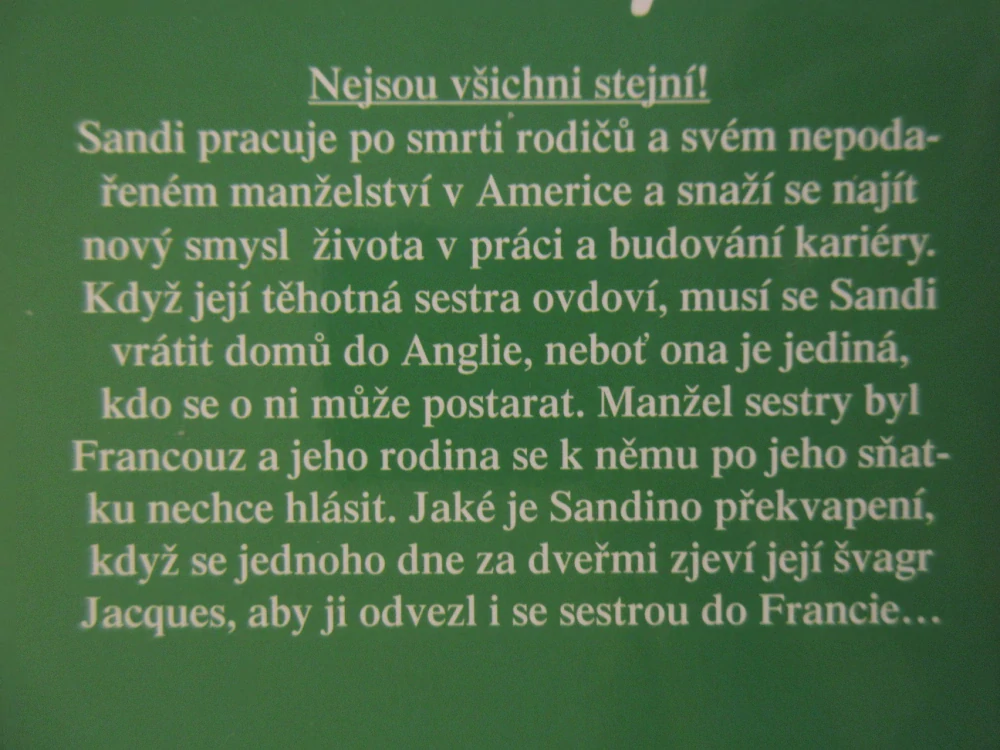 NEJSOU VŠICHNI STEJNÍ!, HELEN BROOKSOVÁ, **an