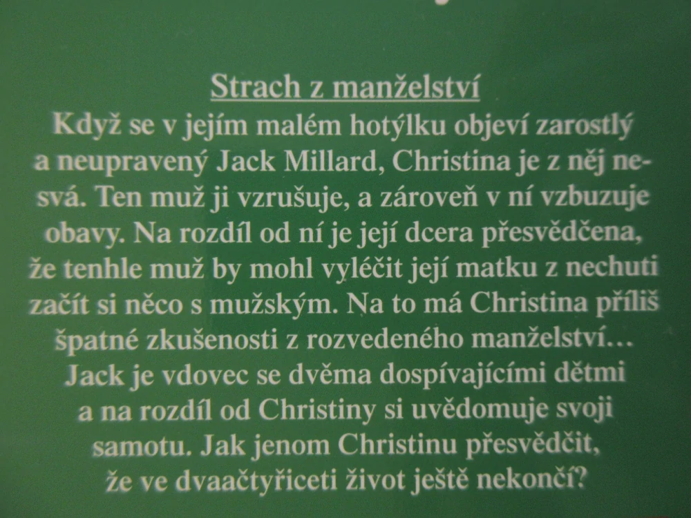 STRACH Z MANŽELSTVÍ, KAREN VAN DER ZEEOVÁ, **an