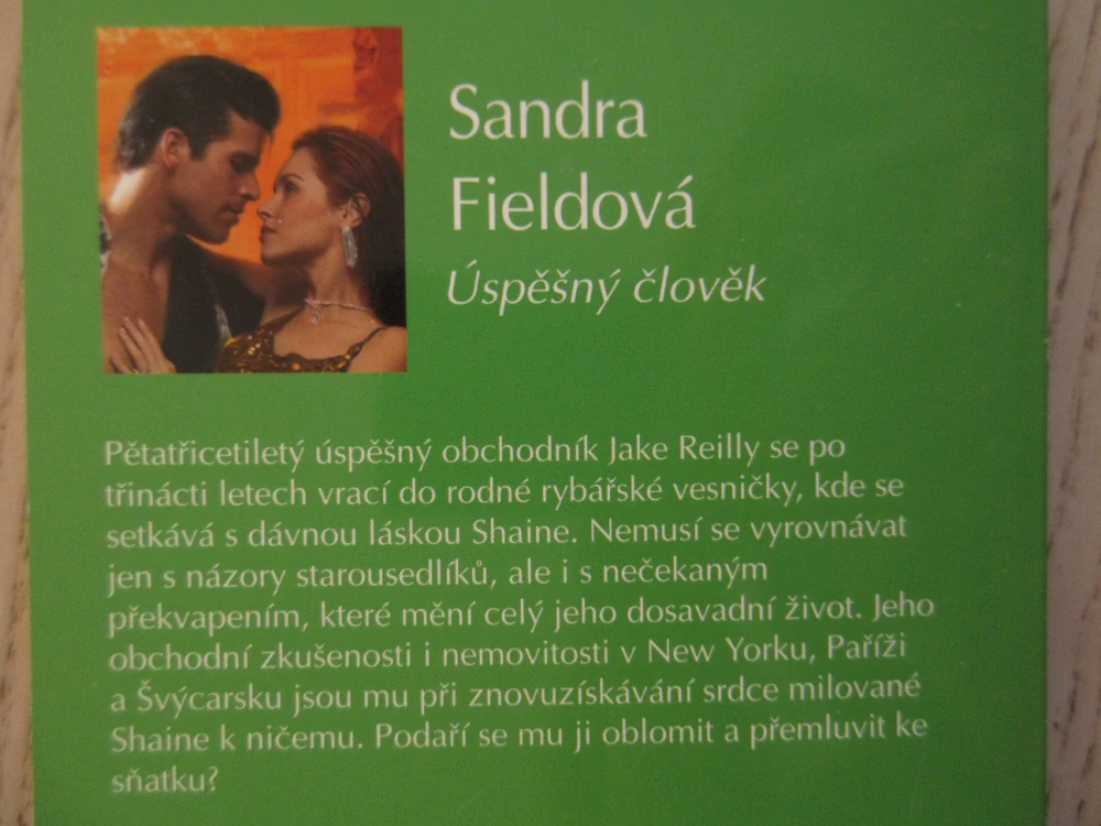 ÚSPĚŠNÝ ČLOVĚK, SANDRA FIELDOVÁ, **an
