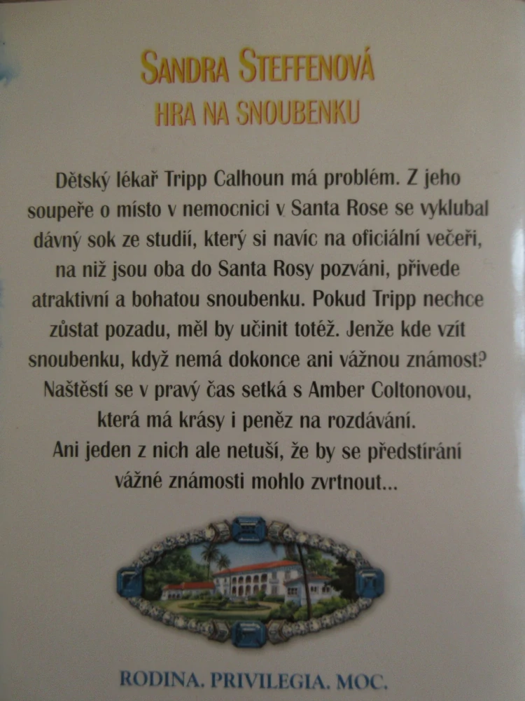 HRA NA SNOUBENKU, SANDRA STEFFENOVÁ, **an