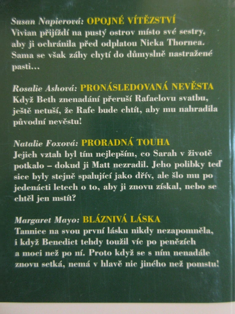 SLADKÁ ODVETA, SUSAN NAPIER A DALŠÍ, **an