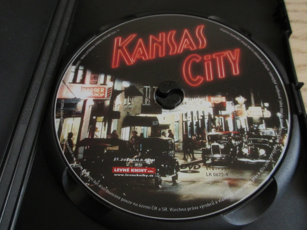 KANSAS CITY, J.J.LEIGH, GB OBAL, ČESKÉ DVD FILM