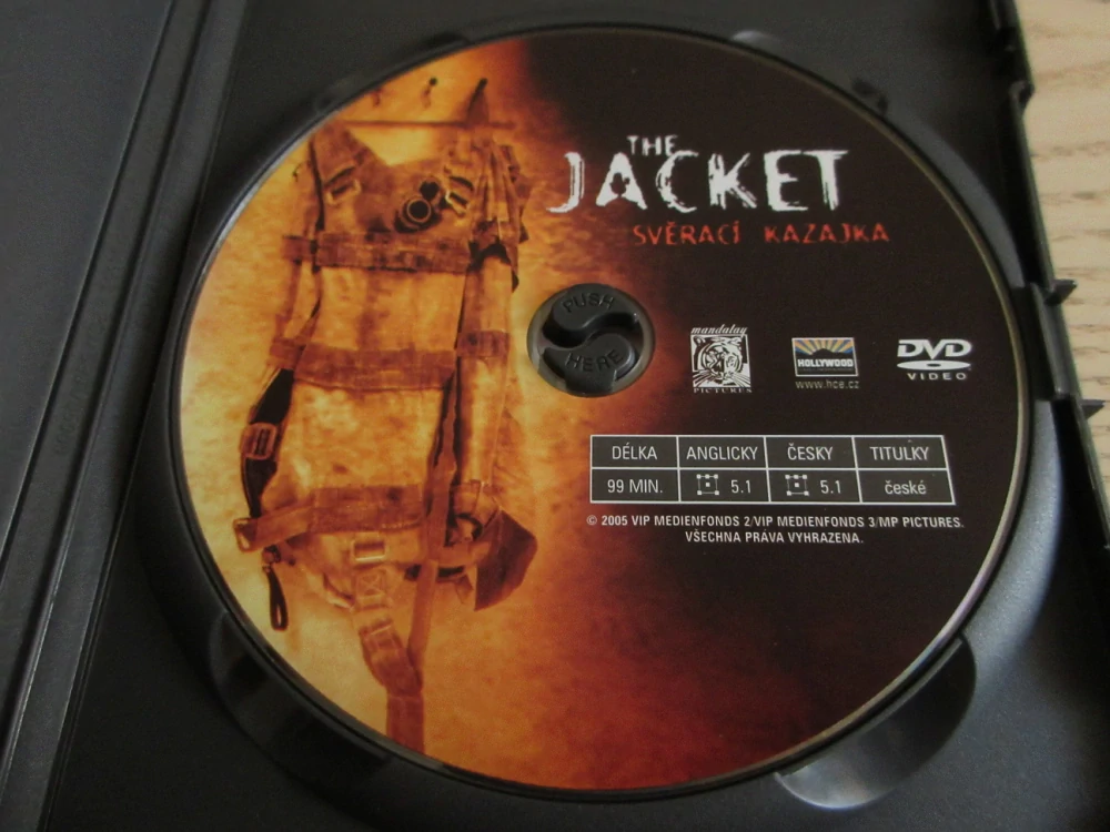 SVĚRACÍ KAZAJKA, A.BRODY, K.KNIGHTLEY, GB OBAL, ČESKÁ VERZE, DVD FILM