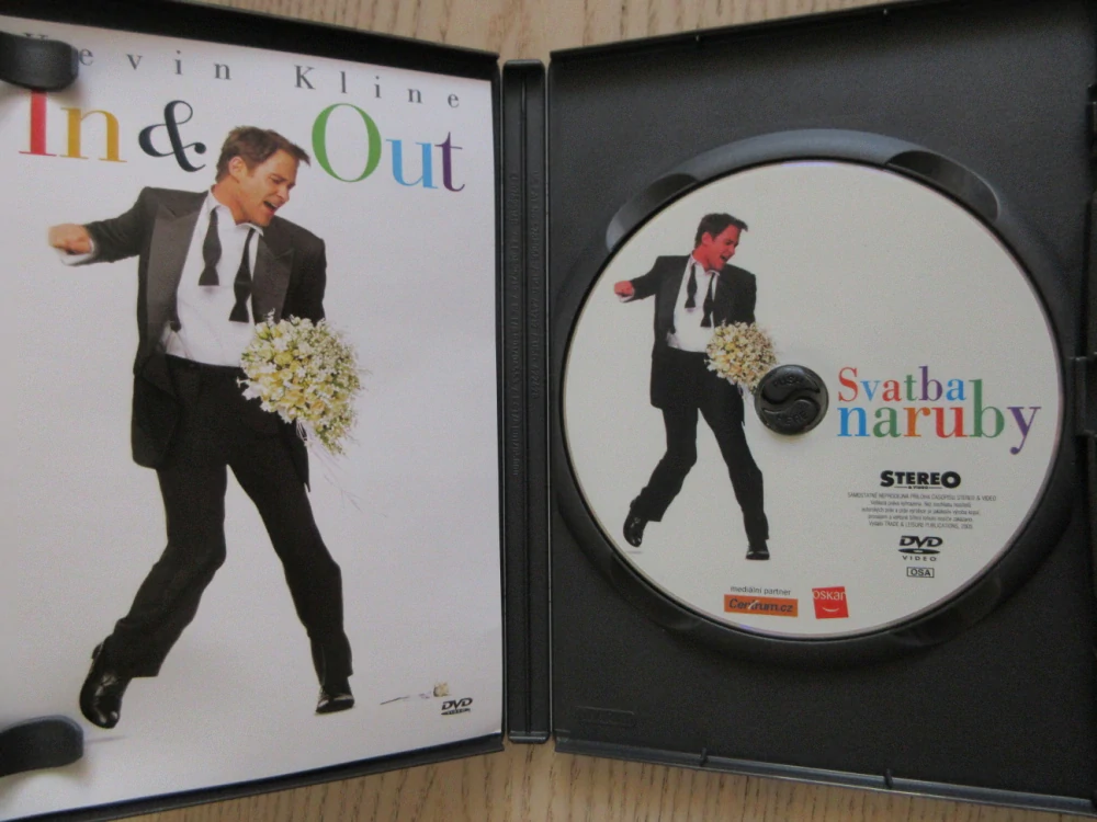 SVATBA NA RUBY, K.KLINE, GB OBAL, ČESKÁ VERZE, DVD FILM