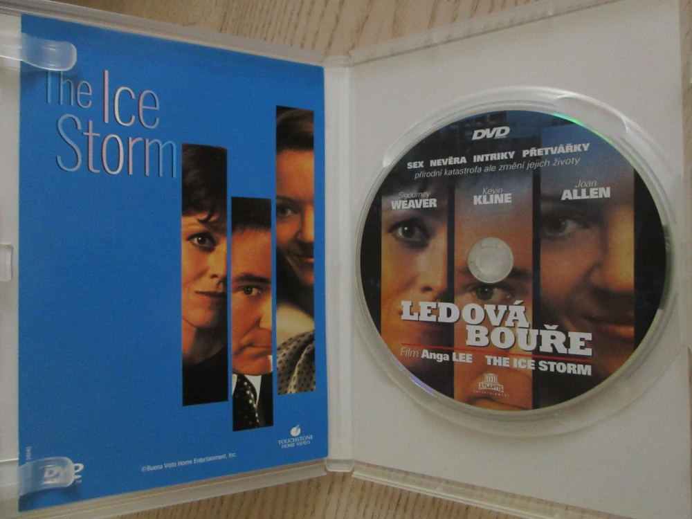 LEDOVÁ BOUŘE, S.WEAVER, K.KLINE, GB OBAL, ČESKÁ VERZE, DVD FILM