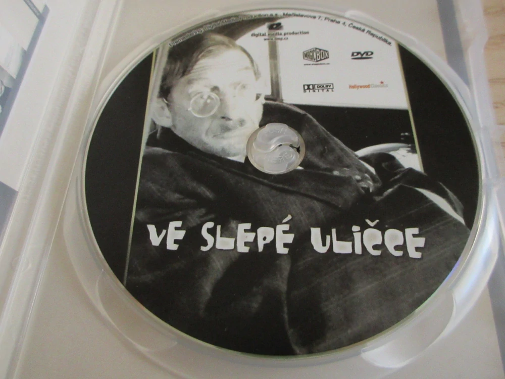 VE SLEPÉ ULIČCE, R.POLANSKI, GB OBAL, ČESKÁ VERZE, DVD FILM
