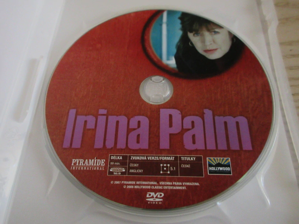 IRINA PALM, GB OBAL, ČESKÁ VERZE, DVD FILM