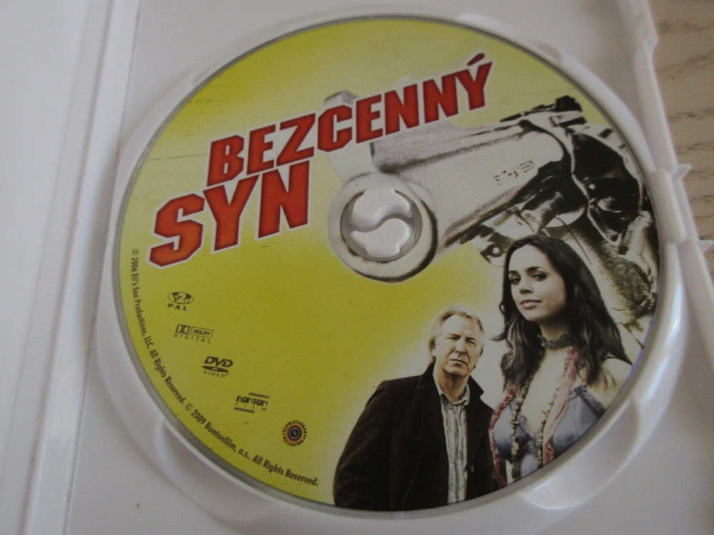 BEZCENNÝ SYN, A.RICKMAN, GB OBAL, ČESKÁ VERZE, DVD FILM