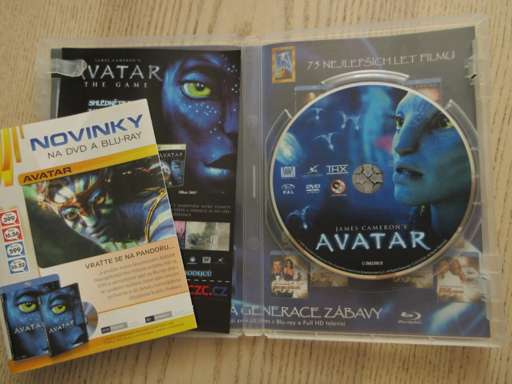AVATAR, R: J. CAMERON, Z. SALDANA, DVD FILM