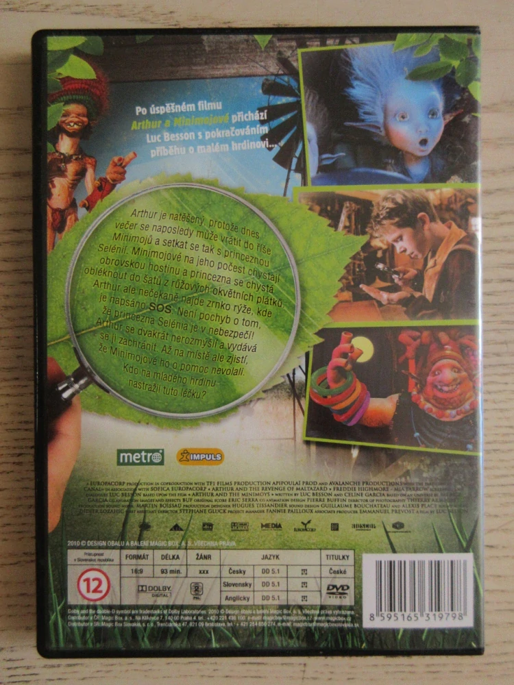 ARTHUR A MALTAZARDOVA POMSTA, DVD FILM 