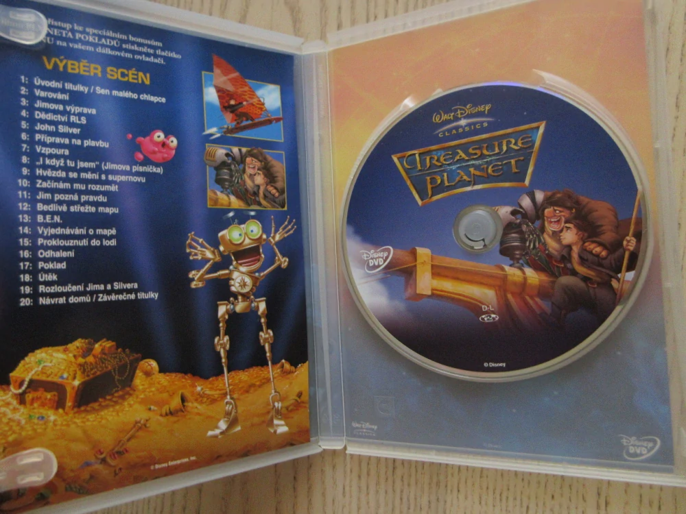 PLANETA POKLADŮ, DVD FILM