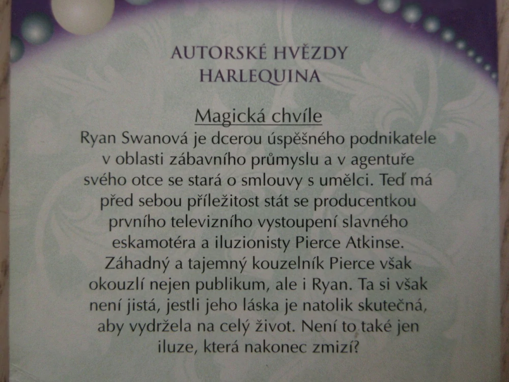 MAGICKÁ CHVÍLE, NORA ROBERTSOVÁ, **an
