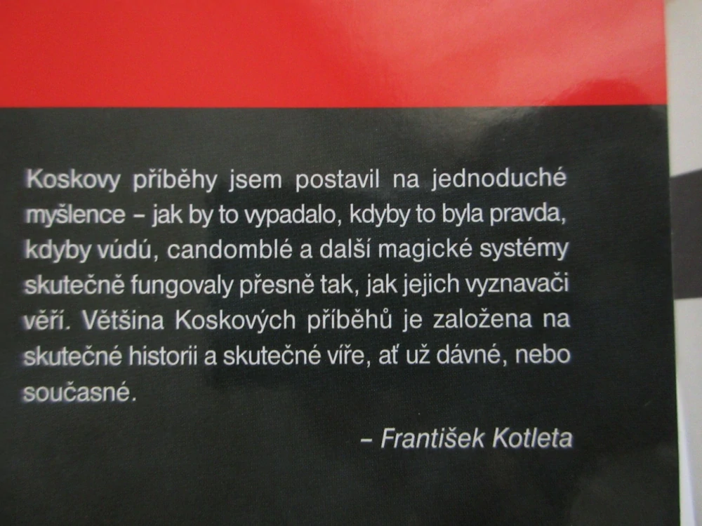 TEMNÉ BLUES V NEW ORLEANS, FRANTIŠEK KOTLETA, **an