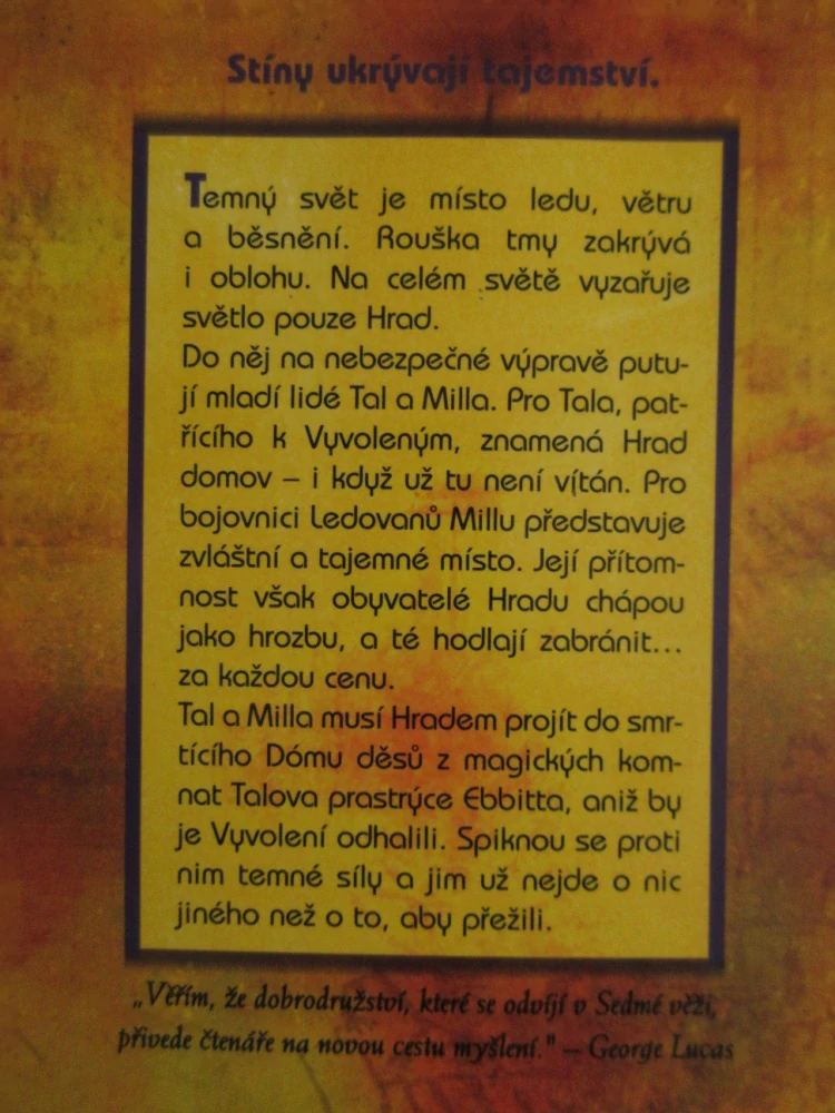SEDMÁ VĚŽ: HRAD, GARTH NIX, **an