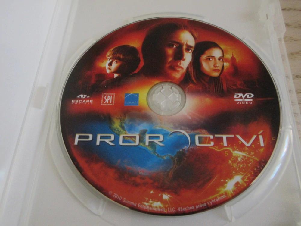 PROROCTVÍ, N.CAGE, GB OBAL, ČESKÉ DVD FILM