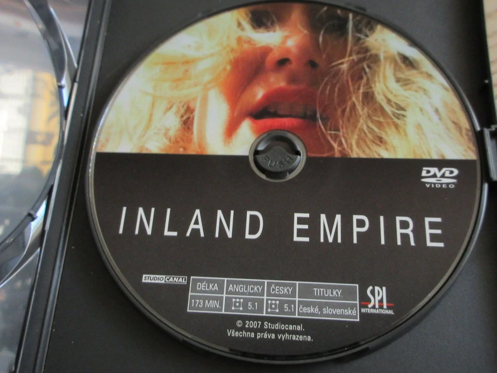 INLAND EMPIRE, D.LYNCH, GB OBAL, 4X POHLEDNICE, 2X DVD ČESKY
