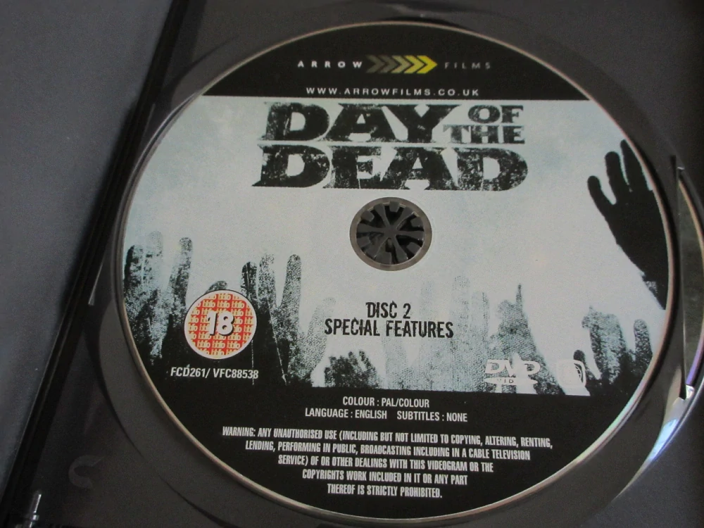 DEN MRTVÝCH, GB OBAL, 2X DVD ČESKY