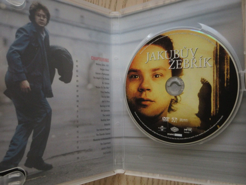 JAKUBŮV ŽEBŘÍK, T.ROBBINS, GB OBAL, DVD ČESKY