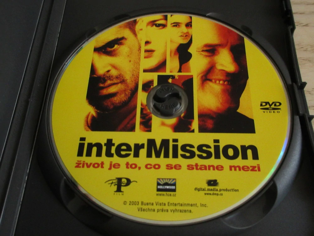 INTERMISSION, C.FARRELL, C.MANEY, GB OBAL, DVD ČESKY
