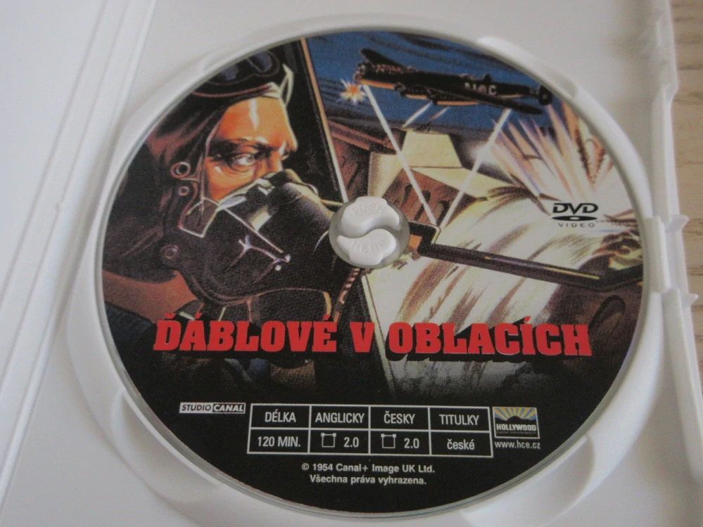 ĎÁBLOVÉ V OBLACÍCH, R.SHAW, GB OBAL, DVD ČESKY