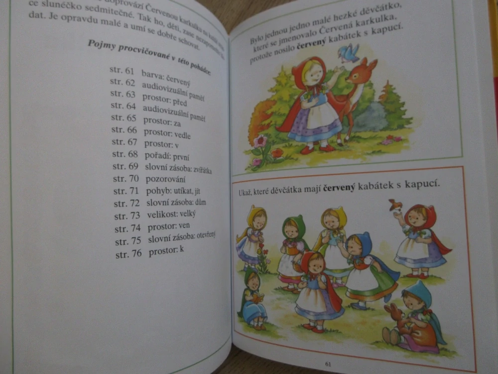 POHÁDKY PRO PŘEDŠKOLÁKY, **an