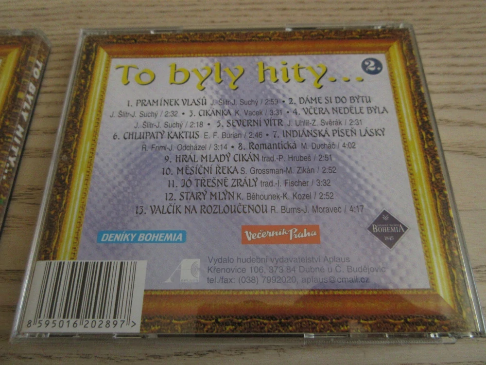 TO BYLY HITY..., 1-4, 4X CD HUDBA